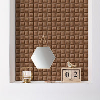 Waterdichte 3D Wandpanelen met Houtlook en Zelfklevende Functie voor Interieurdecoratie