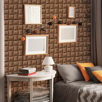 Waterdichte 3D Wandpanelen met Houtlook en Zelfklevende Functie voor Interieurdecoratie
