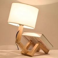 Rilna - Flexibele Houten Tafellamp