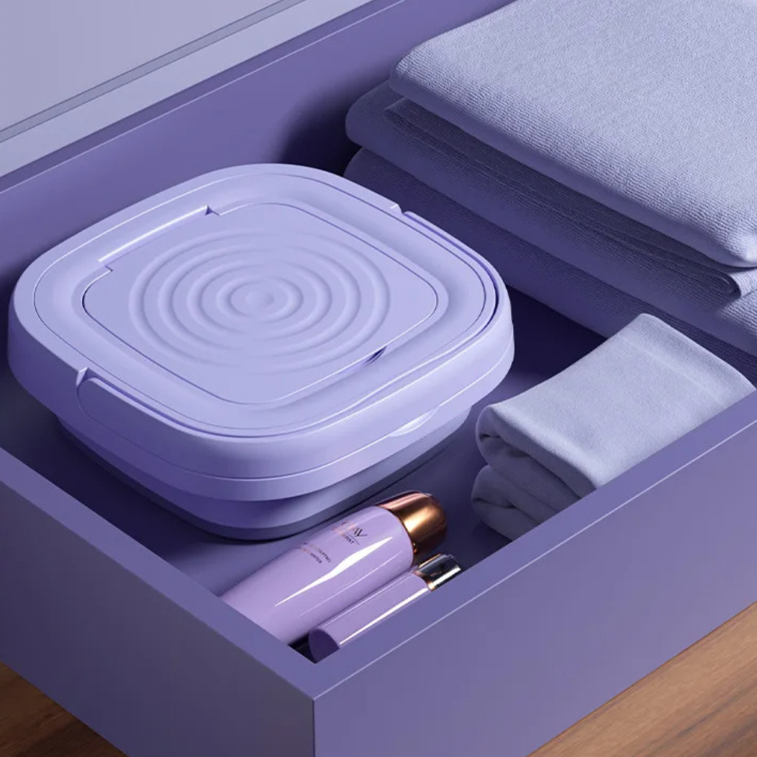OpulentWash Draagbare Wasmachine | Efficiënte en Snelle Wasmachine voor Uitzonderlijke Schoonheid en Gemak