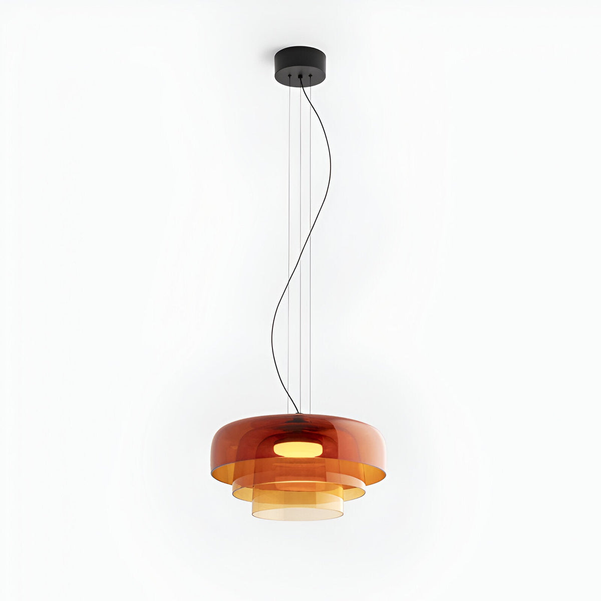 Noordse Hemelse Glazen Hanglamp