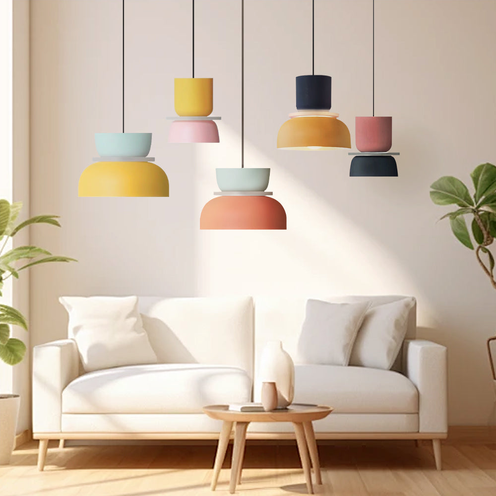 Lucie Kleurblok Scandinavische Hanglamp