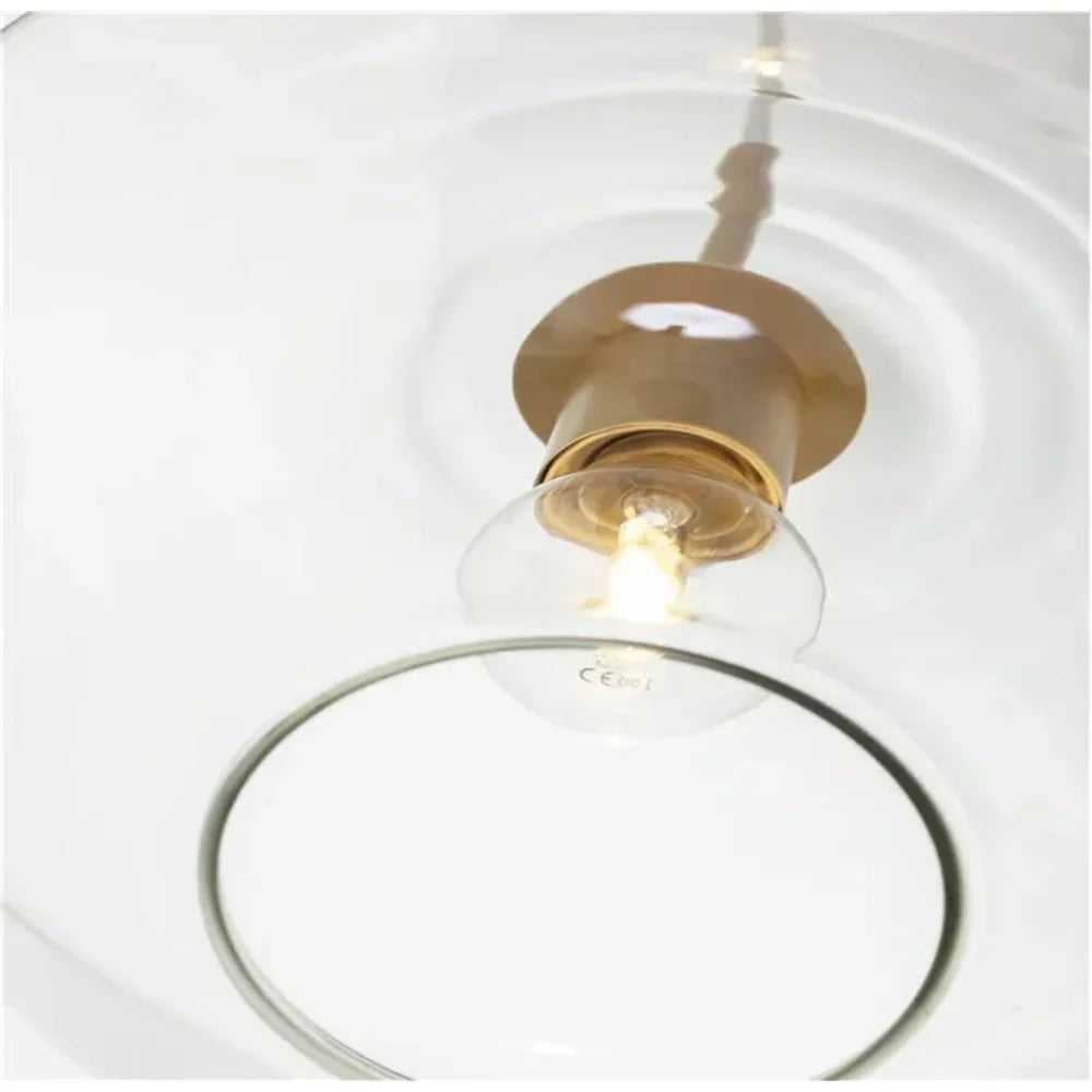 Juni Hanglamp Glas, Helder/Amber Diamantvorm