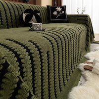 Heritage Pluche Tufted Sofa Cover
