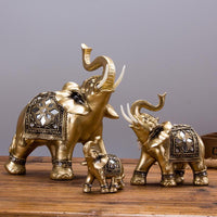 Gouden Olifant Standbeeld