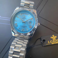 Herenhorloge – Elegant ontwerp met dag- en datumweergave