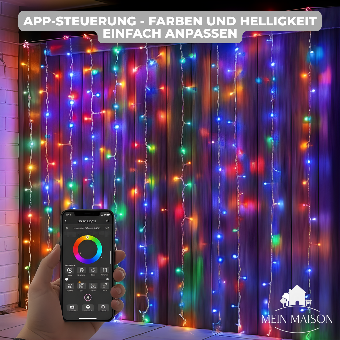 GlowDrape – Een spektakel van levendige lichten voor elke gelegenheid!
