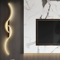 Moderne Gebogen Wandlamp voor Binnenhuisverlichting