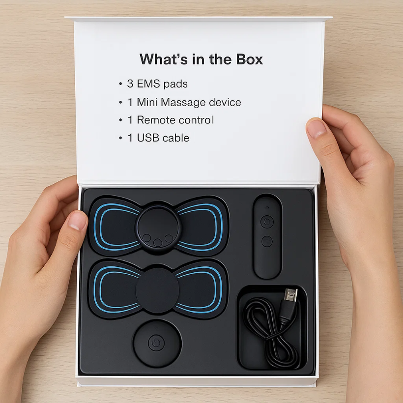 NeuroPulse EMS Pad Voor Comfort In De Lage Rug En Grotere Mobiliteit