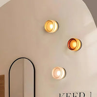 Nordic Acryl Dimple Wandlamp LED 1-licht