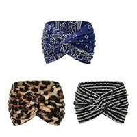 Brehn | Vintage-stijl Brede Batik-Haarband