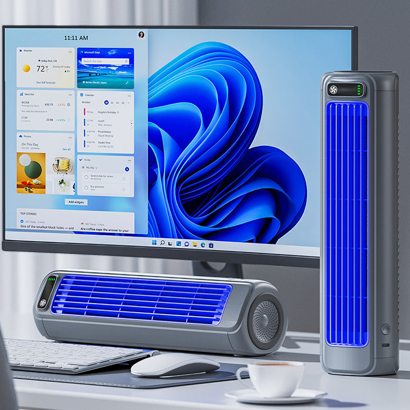 AirWave – Draagbare Oplaadbare Airconditioner met 12 Uur Batterijduur