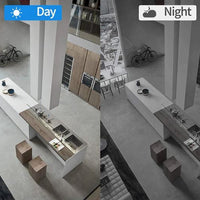 Brehn | Ultrakleine WiFi-IP-camera | 1080p Full-HD | 120° Groothoeklens | Infrarood Nachtzicht & Bewegingssensor | 2-Wege Audio | Wereldwijde Toegang op Afstand