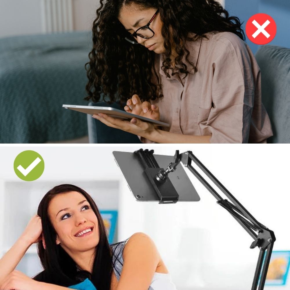 Tablet-houder – FlexiMount – 360° draaibaar – verstelbare houder