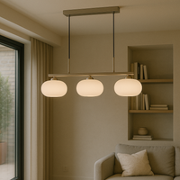 Moderne 3-Lichts Bauhaus Eiland Hanglamp