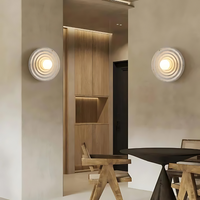 Wabi-Sabi Hars Ronde Cirkel Wandlamp