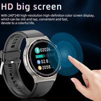 Medische EKG-Smartwatch | CFDA-gecertificeerd | 512Hz Hoge Precisie Biosensor | SpO2- & Hartslagmonitoring | AI-gebaseerde Ademhalingsanalyse | IP67 Waterdicht