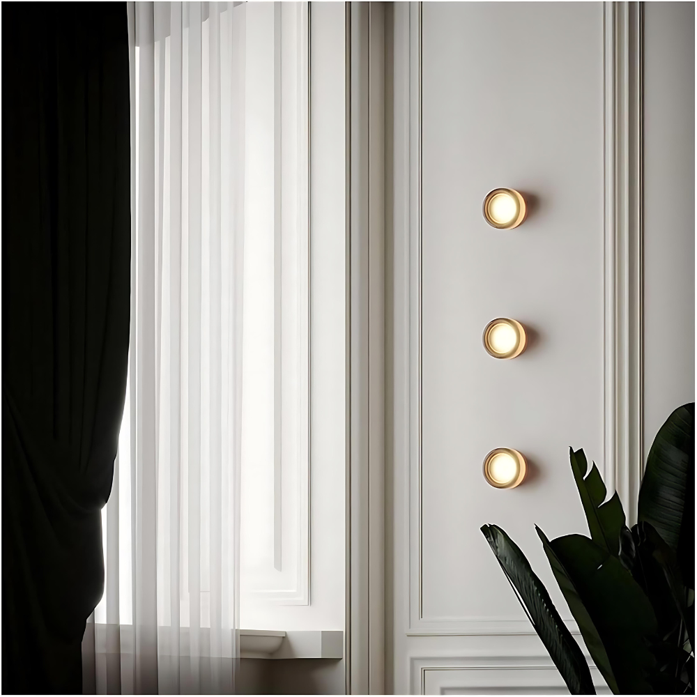 Nordic Acryl Dimple Wandlamp LED 1-licht