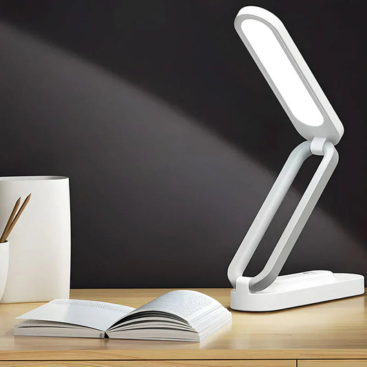 LumiTask - Elegante verstelbare bureaulamp met aanraakdimmer en oplaadbare batterij