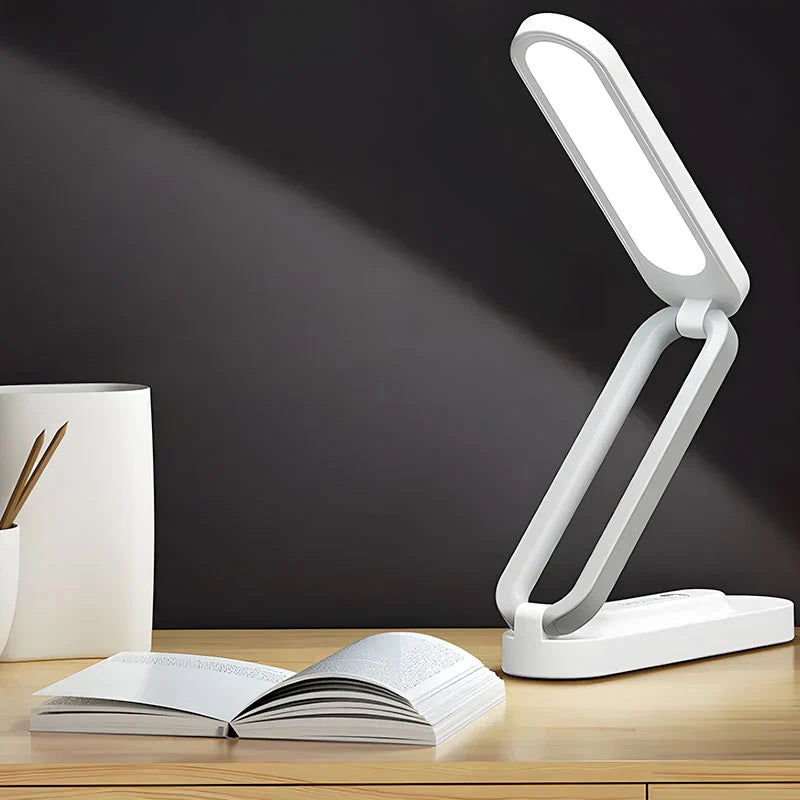 LumiTask - Elegante verstelbare bureaulamp met aanraakdimmer en oplaadbare batterij