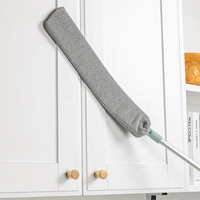 CleanSweep | Flexibele en lange borstel voor stofreiniging