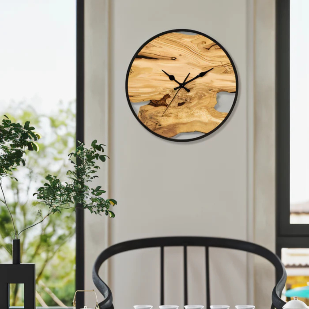 Moderne Minimalistische Wandklok Hoopie