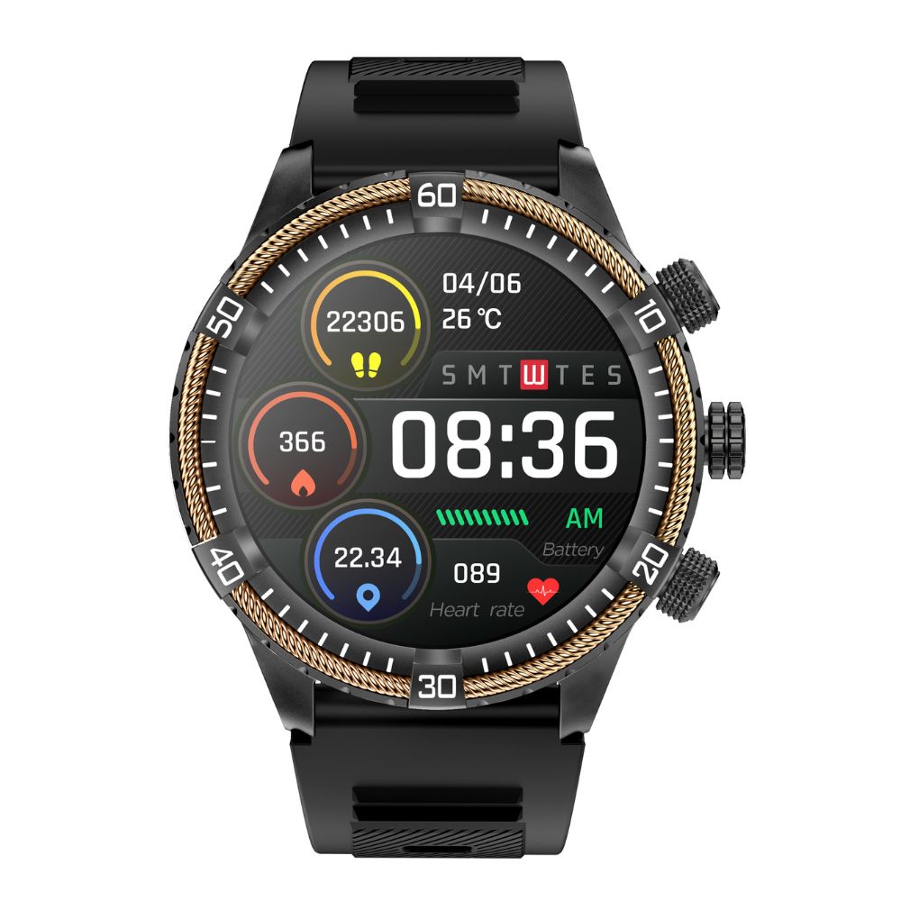 Skanto | Bloedglucose Bloeddruk Bloedzuurstof Slaapmonitor Waterdichte Smartwatch