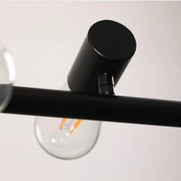 Epoch Vintage LED Kroonluchter Zwart Metaal Eetkamer/Woonkamer/Bar