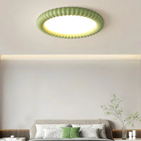 Moderne plafondlamp LED met decoratieve rand
