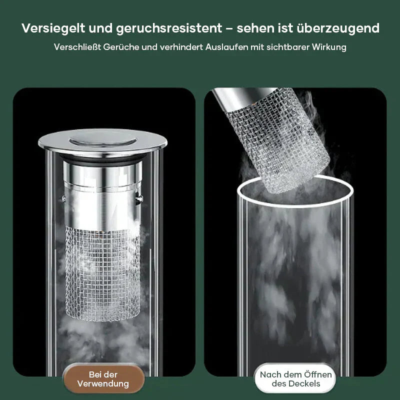 Afvoerscreen voor douche en wastafel | Haarfilter van roestvrij staal | StoppFix