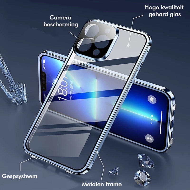 1+1 GRATIS | ShieldFusion - Hoes voor iPhone aan beide zijden