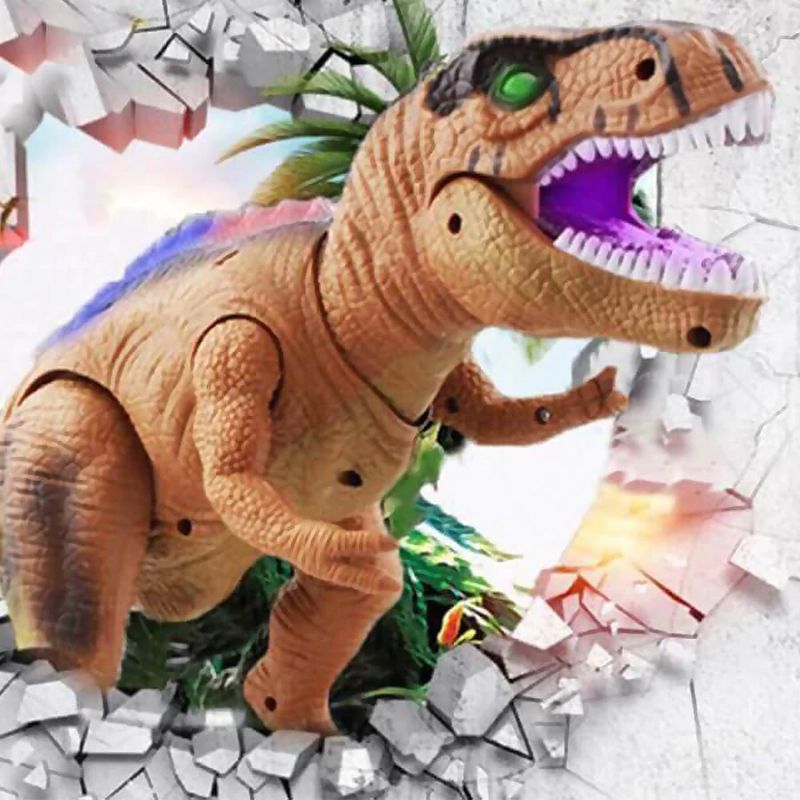 DinoRex - Radiografisch bestuurbare Dinosaurusspeelgoed met LED-lamp