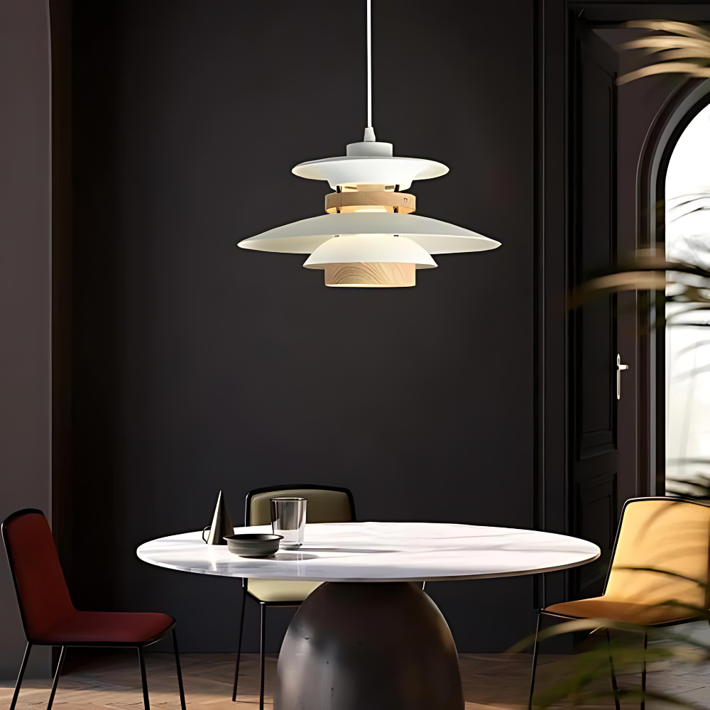 Aurora van Stilte Nordic IJzeren Hanglamp