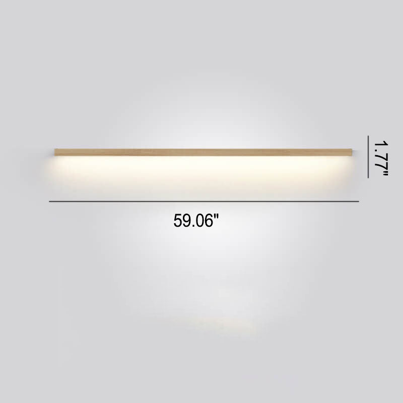 Minimalistische Houten Wandlamp – Sfeerverlichting voor Elke Ruimte
