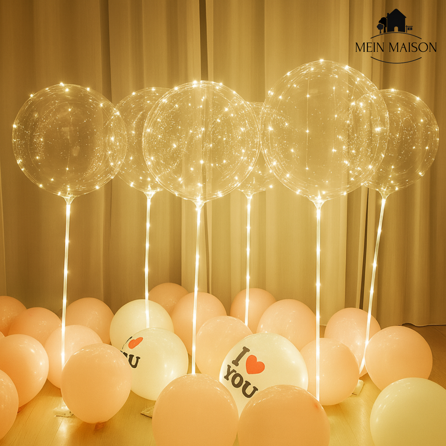 5+5 GRATIS | PartyGlow – Verlicht elk feest met warme, herbruikbare LED-luchtballon-verlichting