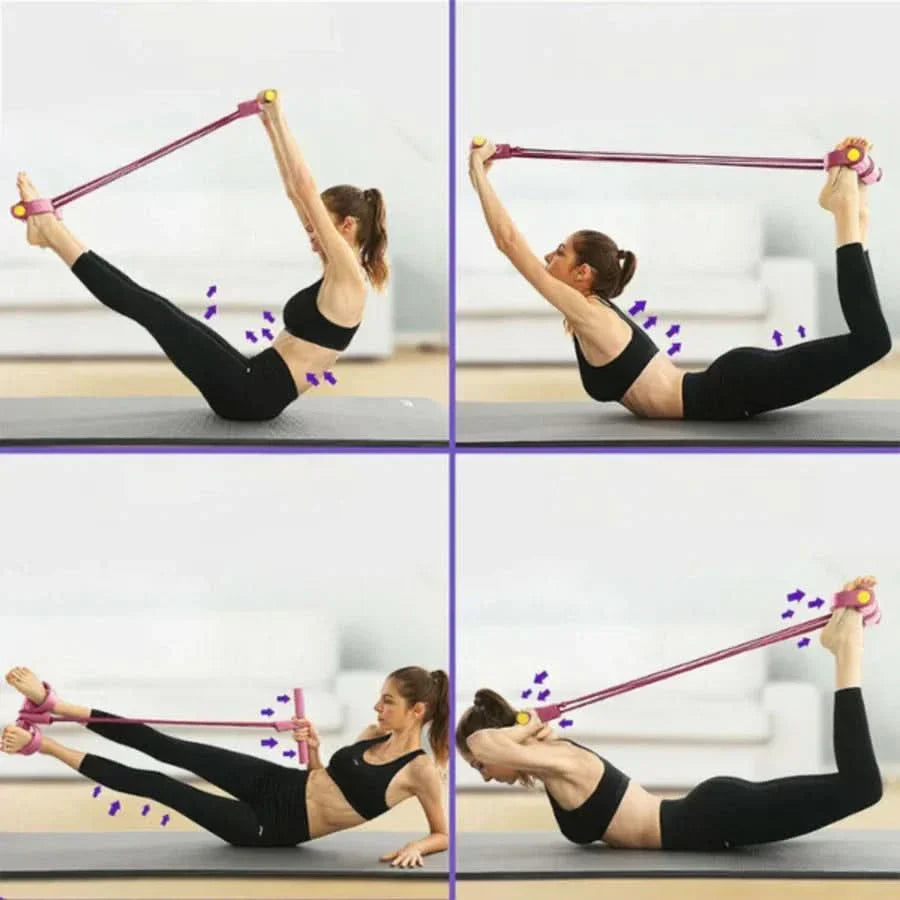 Complete fitness elastiek voor het hele lichaam