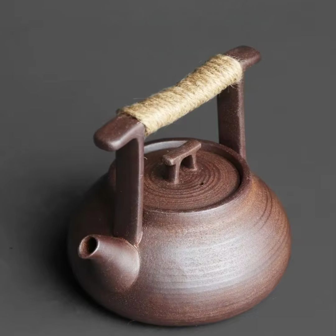 Keramische Theepot met Warmhouder voor Ontspannen Theemomenten Thuis
