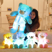 LumiBear | Zachte pluche metgezel met zachte LED-kleuren