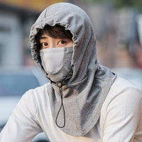 Hooded Face Mask met Nekwarmer voor Fietsen