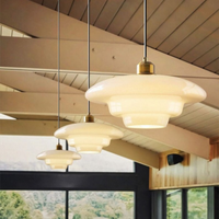 De Parel van Art Deco Glas Hanglamp