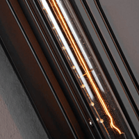 Retro E27 industriële wandlamp | Klassieke wandlamp met modern LED-ontwerp voor thuisdecoratie