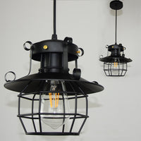 Industrieel Hanglamp Retro Metaal Kooi Ontwerp
