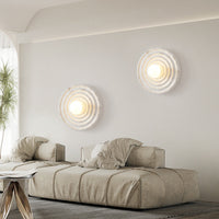 Wabi-Sabi Hars Ronde Cirkel Wandlamp