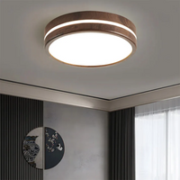 Noxu - Stijlvolle Houten LED Plafondlamp