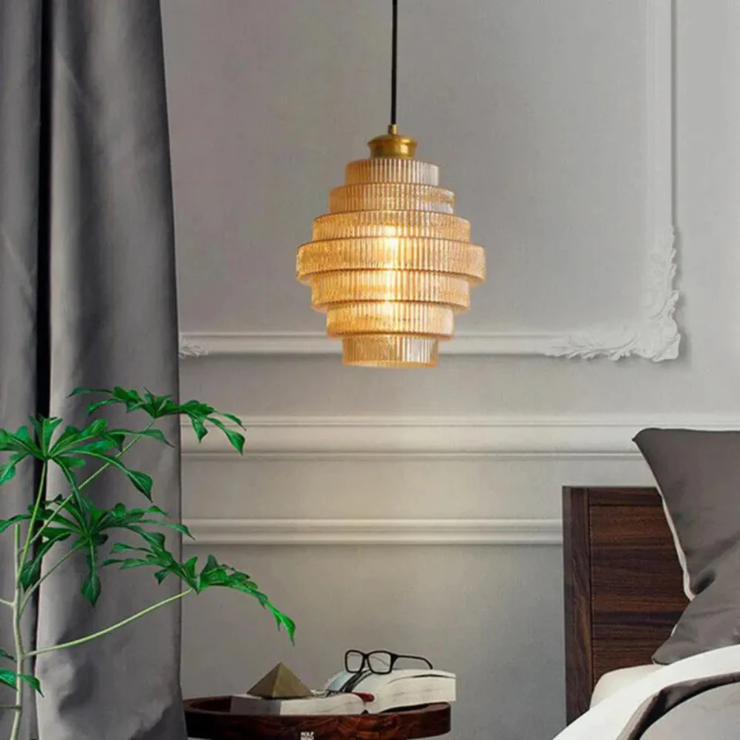 Hebes - Retro Hanglamp Glas