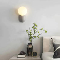 Luma Nordic Glass Orb Wandlamp