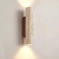 Marmeren Wabi Sabi LED Wandlamp