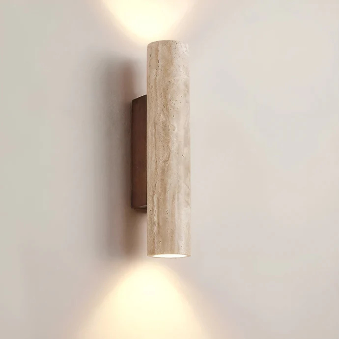 Marmeren Wabi Sabi LED Wandlamp