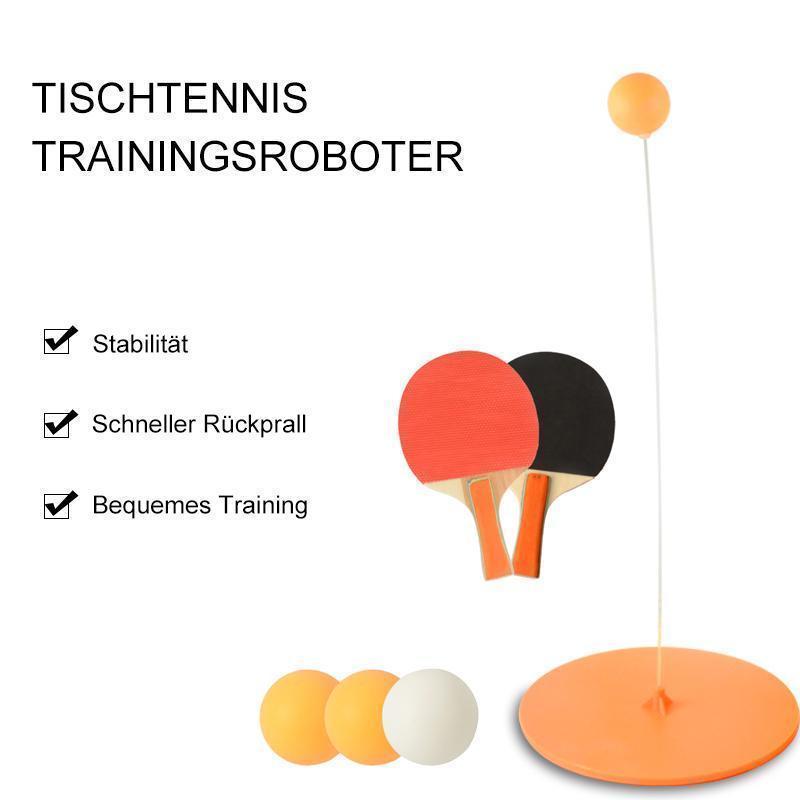 Tafeltennistrainer - Eén persoon kan ook tafeltennissen