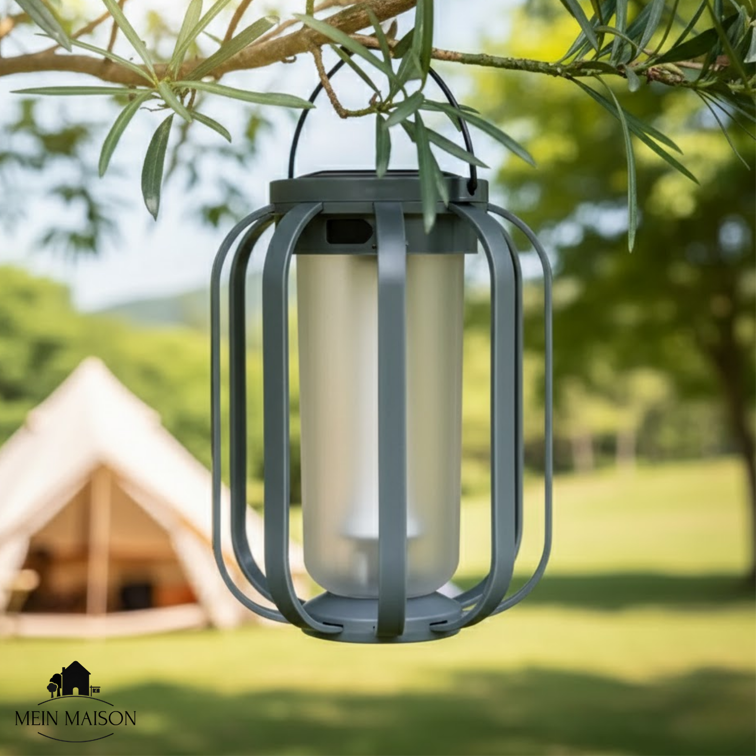 BurstGlow – Zonne-lamp met authentieke vlamomgeving!